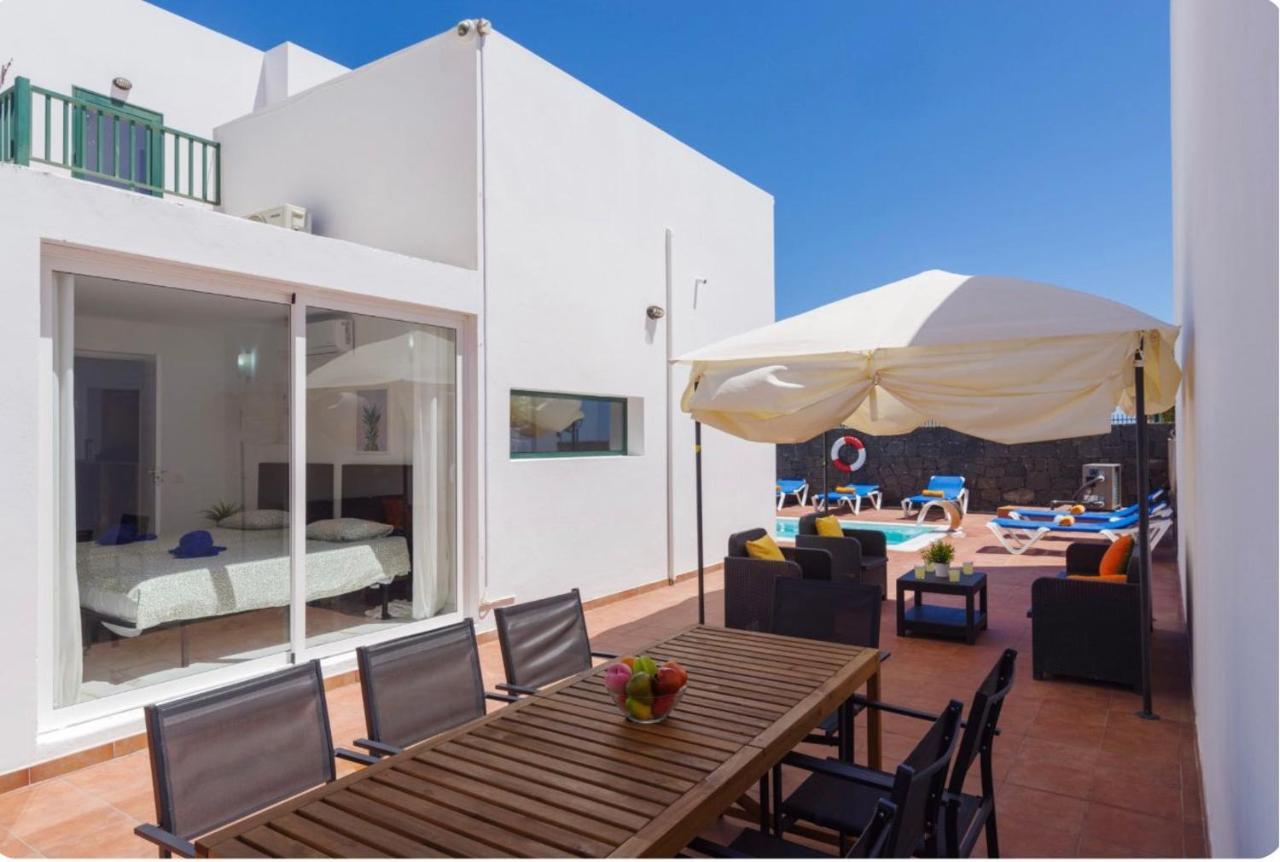 Spacious Private Villa & Private Heated Pool - Villa Sunshine Costa Teguise Extérieur photo